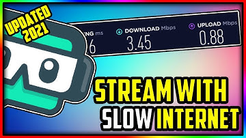 How to Stream With Bad Internet (OBS)| The Best Streamlabs OBS Settings To Stream With Bad Internet