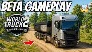 World Truck Driving Simulator 2 Release🎉 Beta Version First Look🔥👀 screenshot 1