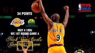 Greatest Games - Sonics at Lakers WC 1st Round G4 1995