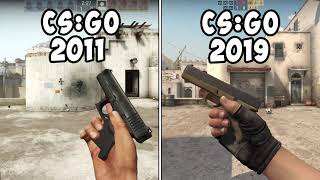 СРАВНЕНИЕ CS:GO 2011 и 2019