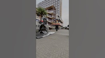 😱Train in Delhi Street! 🤯 (Blender VFX) #viral #shorts #vfx