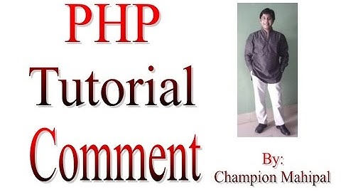 Learn PHP Tutorial 4 Comments