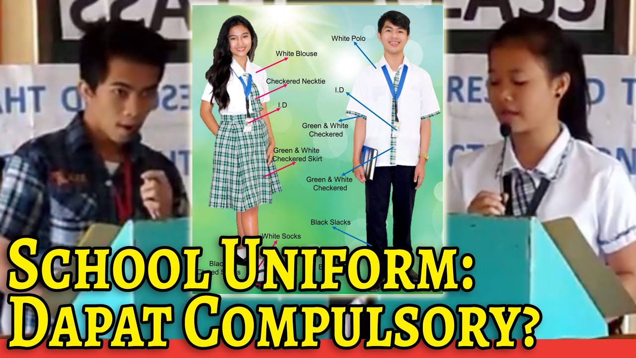 Mandatory SCHOOL UNIFORM? La Union NHS Full Debate Reaction Usap Usap