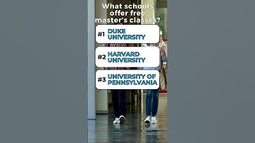 Top 5 Colleges for Free Online Graduate Courses