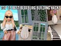 15 BUILDING HACKS IN BLOXBURG TO MAKE YOUR BUILDS BETTER | roblox