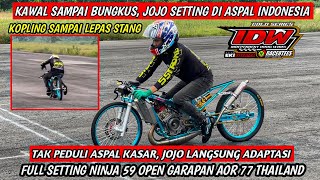 TIBA DI INDONESIA🔴MOTOR AOR77 THAILAND LANGSUNG SETTING DI ASPAL INDONESIA, Prepare EVENT IDW Seri 1