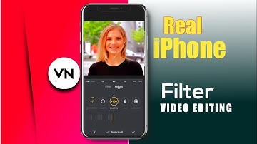 iPhone Filter Video Editing in VN App | without custom lut Filter