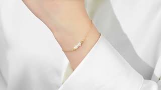 Damila Jewelry ▏Minimalist Pearl Bracelet