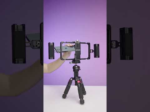 Create a video rig with this universal smartphone cage kit no matter what smartphone you have!