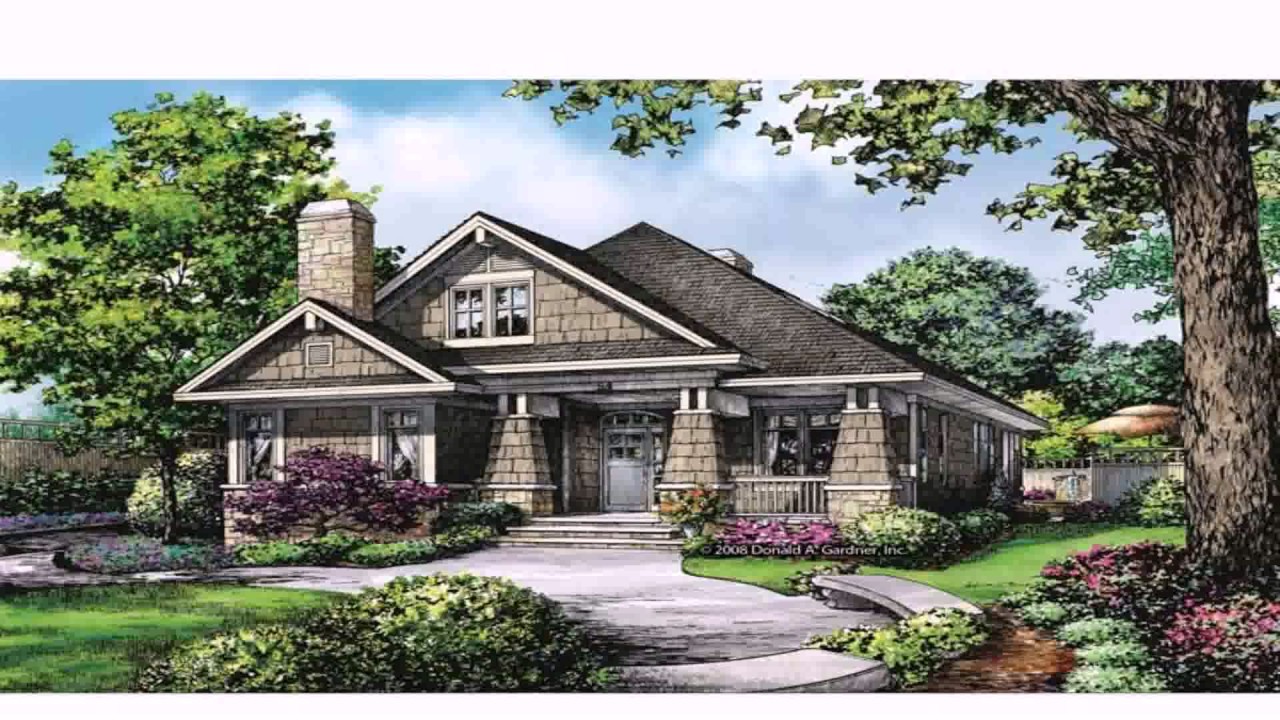 Craftsman Style House  Plans  No  Garage  see description 