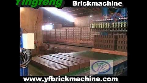 Yingfeng Automatic brick stacking machine    www.yfbrickmachine.com