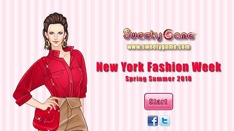 New York Fashion Week Spring Summer 2018 (Games For Girls) @GirlsPrincess