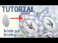 Decoupage pisanki w kratkę - DIY tutorial