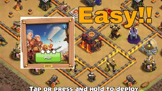 Easily 3 star the 2014 challenge | clash of clans