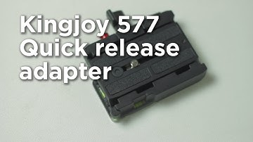 Kingjoy 577 Quick release adapter review by Chung Dha