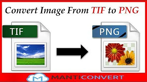 How to convert TIF to PNG