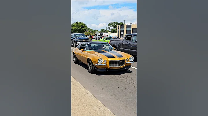 1970 Chevrolet Camaro Z28 Classic Car Drive By Engine Sound Woodward Dream Cruise 2024