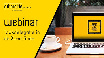 Webinar Taakdelegatie in de XS