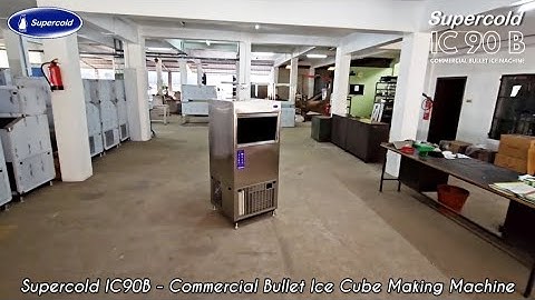 Supercold IC90B - Commercial Bullet Ice Cube Making Machine