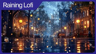 Rainy Night Lofi Music 🌧 Relax/ Cozy/ Stress relief/ Anime study music