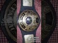 Wwe Campeonato recuperado, pintado y mejorado. #lima #wwe #wwf #viral #coleccionismo #wrestling