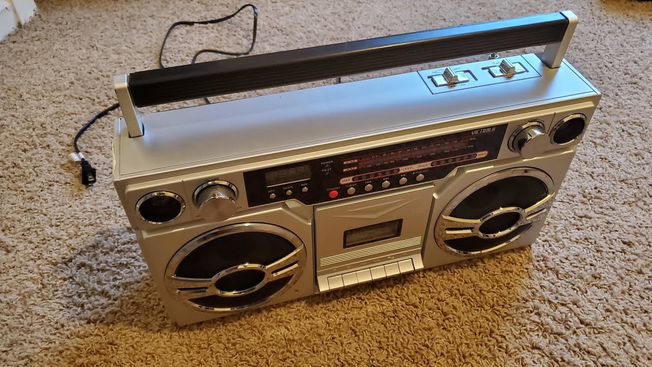 Mini Bluetooth® Boombox – Victrola