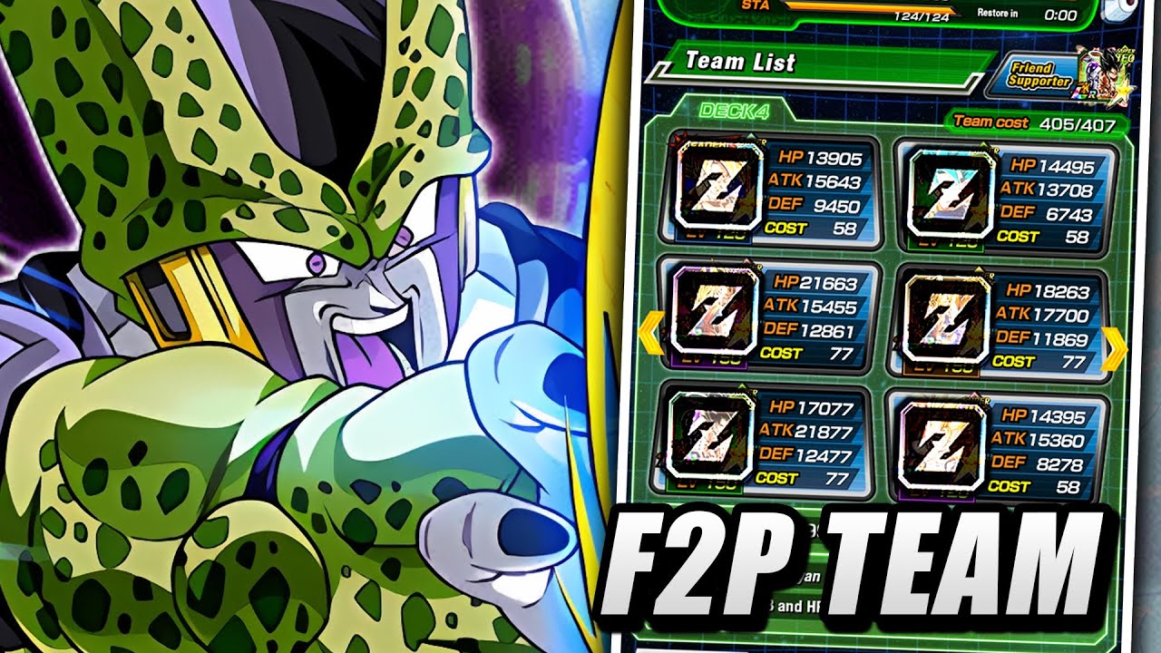 NEW Dokkan Fest STR Cell with His F2P Team Can Cause Some CHAOS