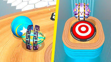 Going Balls LEVEL 203 vs LEVEL 206 - SpeedRun Gameplay iOS Android