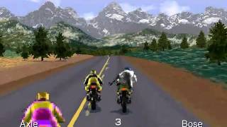 [PSX] Road Rash Gameplay