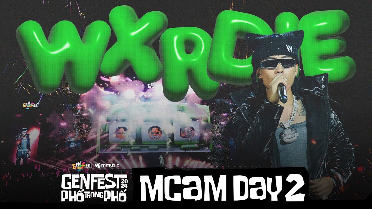 Wxrdie | Live at GENfest 24 | MCam full performance