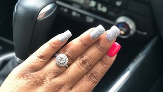 nails dip powder short refill