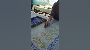The unique textile art of block printing