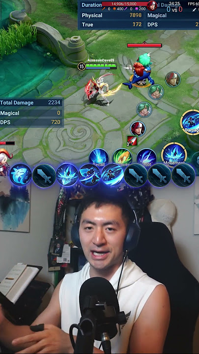 FULL LAM COMBO TUTORIAL  #hok #honorofkings #assassindave #lam