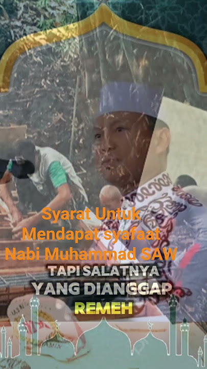 Ustadz Das'ad Latif Syarat Untuk Mendapatkan Syafaat Nabi Muhammad SAW #jktvchannel