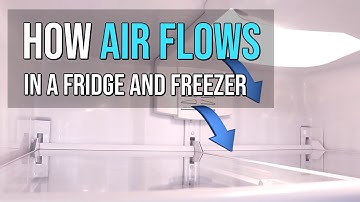 Learn How Air Flows in a Fridge and Freezer: Diagnose a Fridge Not Cooling by Understanding Air Flow