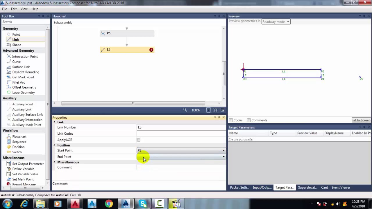 AutoCAD Civil 3D in URDU | Sub Assembly : Road Cross Section_5 - YouTube