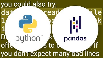 Python Pandas Error tokenizing data