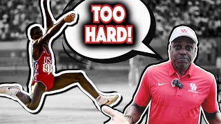 Carl Lewis Says Long Jump Is 'TOO HARD' For This Generation