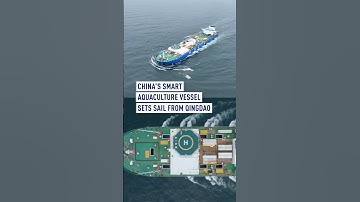 China’s smart aquaculture vessel sets sail from Qingdao