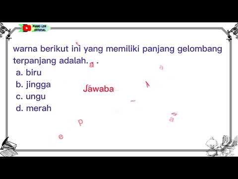 Video: Memiliki panjang gelombang terpendek?