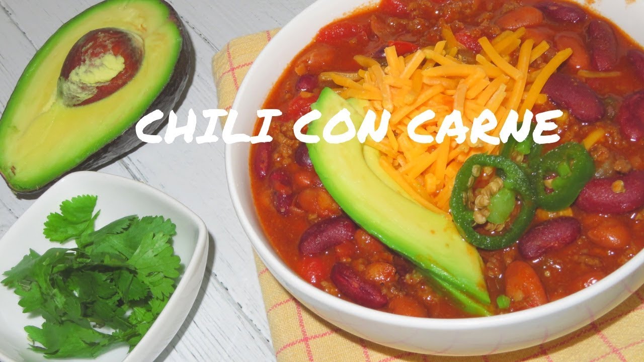 COMO HACER CHILI PERFECTO!!! Frijoles con Carne Molida YouTube