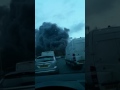 Motorist footage of Manningham Mill fire