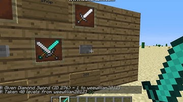 Minecraft redstone/command ep2: xp shops