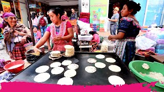Mayan STREET FOOD & Artisanal Guatemalan MARKET | Chichicastenango, Guatemala