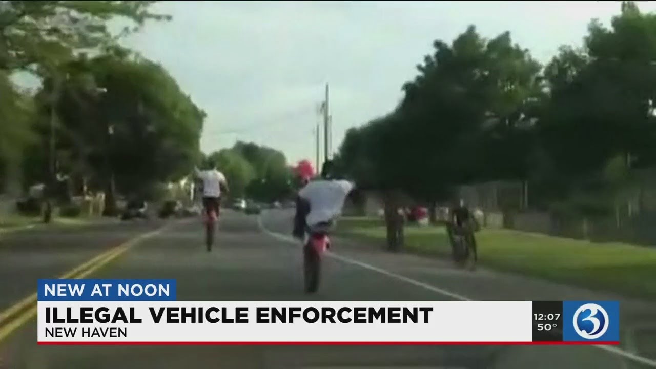 Video: New Haven cracks down on dirt bike, ATV riders in the city - YouTube