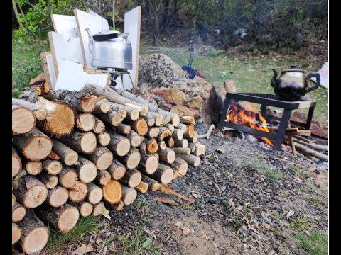 Sarıbeyler ( Lezgi ) Köyü Kamp Vlogu 4K