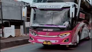 Nafit trans || duet mama muda & mama cantik™ bus oleng