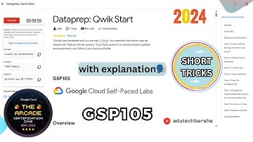 Dataprep: Qwik Start | #GSP105 | May 2024 |Free Certification Voucher [With Explanation🗣️] #qwiklabs