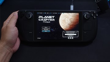 The Planet Crafter On Steam Deck Gameplay