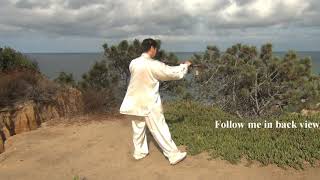 Tai Chi Qigong Hiking Staff For Beginners - C2 Taming Tiger